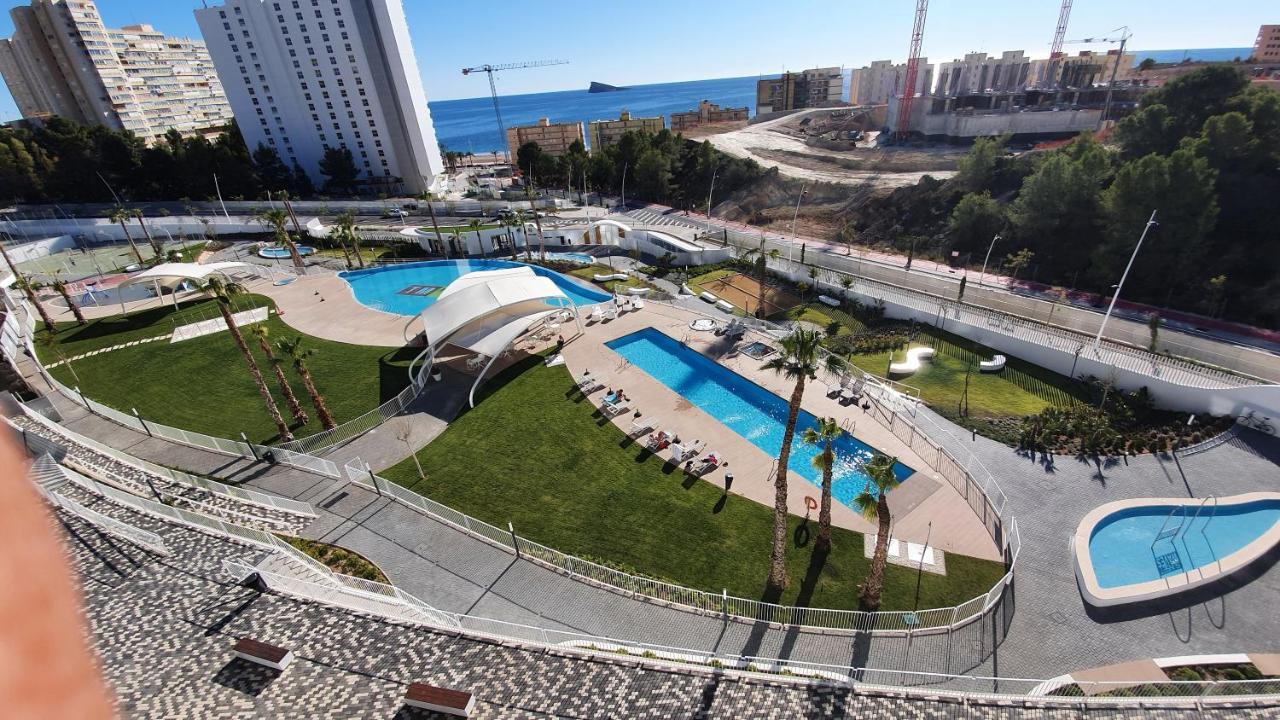 Sunny Morning Of Costa Blanca - Sunset Waves Benidorm Appartement Buitenkant foto